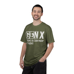 Raised on Hose Water and Neglect — Retro Graphic T-Shirt (Vintage Gift for Gen X)