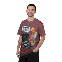 Grill Master Grandpa Funny BBQ T-Shirt — "Whoops! Pretending to Grill for a Photo" Graphic Tee
