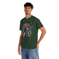 ZOMBIE STAFF WORKER! Graphic Unisex Heavy Cotton Tee