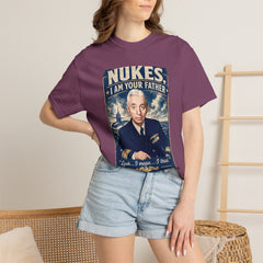 Nukes I Am Your Father Vintage United States Navy Nuclear Power Submarine Graphic T-Shirt