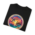 Josies On A Vacation Far Away Graphic Unisex Garment-Dyed T-shirt