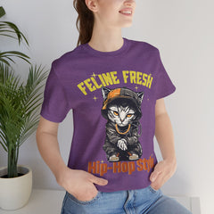 Funny Feline Fresh Hip Hop Style - Graphic Tee