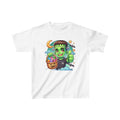 Cute Frankie Stein Trick Or Treat - Kids Heavy Cotton™ Tee