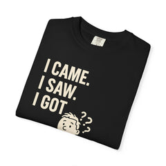 Funny Unisex Garment-Dyed T-Shirt, Bamboozled Shirt, Humorous Tee, Gift for Him/Her, Quirky Casual Wear