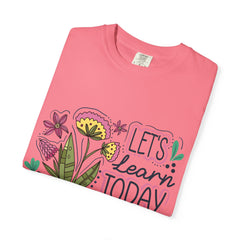 Floral Teacher T-Shirt - Comfort Colors Soft
