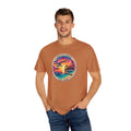 Josies On A Vacation Far Away Graphic Unisex Garment-Dyed T-shirt