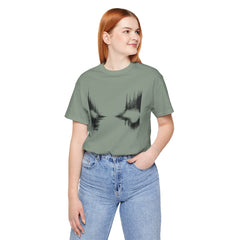 Mountain River Bank Nature-Inspired Graphic Tee