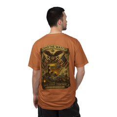 Stand the Watch Lighthouse Series T-Shirt — Patriotic Lighthouse Graphic Tee