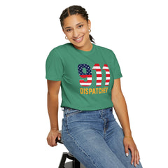 Vintage 911 Dispatcher Garment Dyed T-Shirt