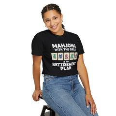 Mahjong Retirement Plan Unisex T-Shirt - Fun Gift for Friends