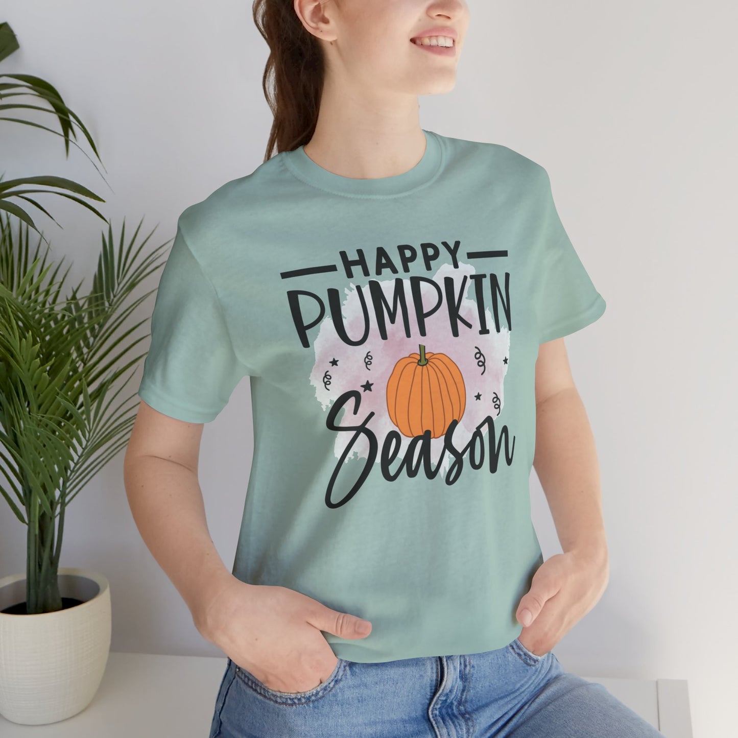 HAPPY PUMPKIN SEASON - Unisex Jersey Short Sleeve Tee