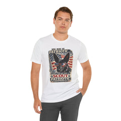 Personalized with your Dogs name and image - Patriotic Dog T-Shirt