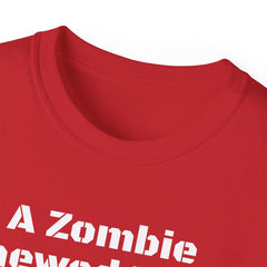 Amputee Zombie Chewed It Off Tee
