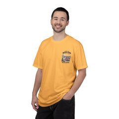 Where the Road Ends Long Island Unisex Garment-Dyed T-shirt