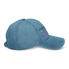 Funny Baby Boomers Who Served On FBM Submarines Embroidered Denim Hat