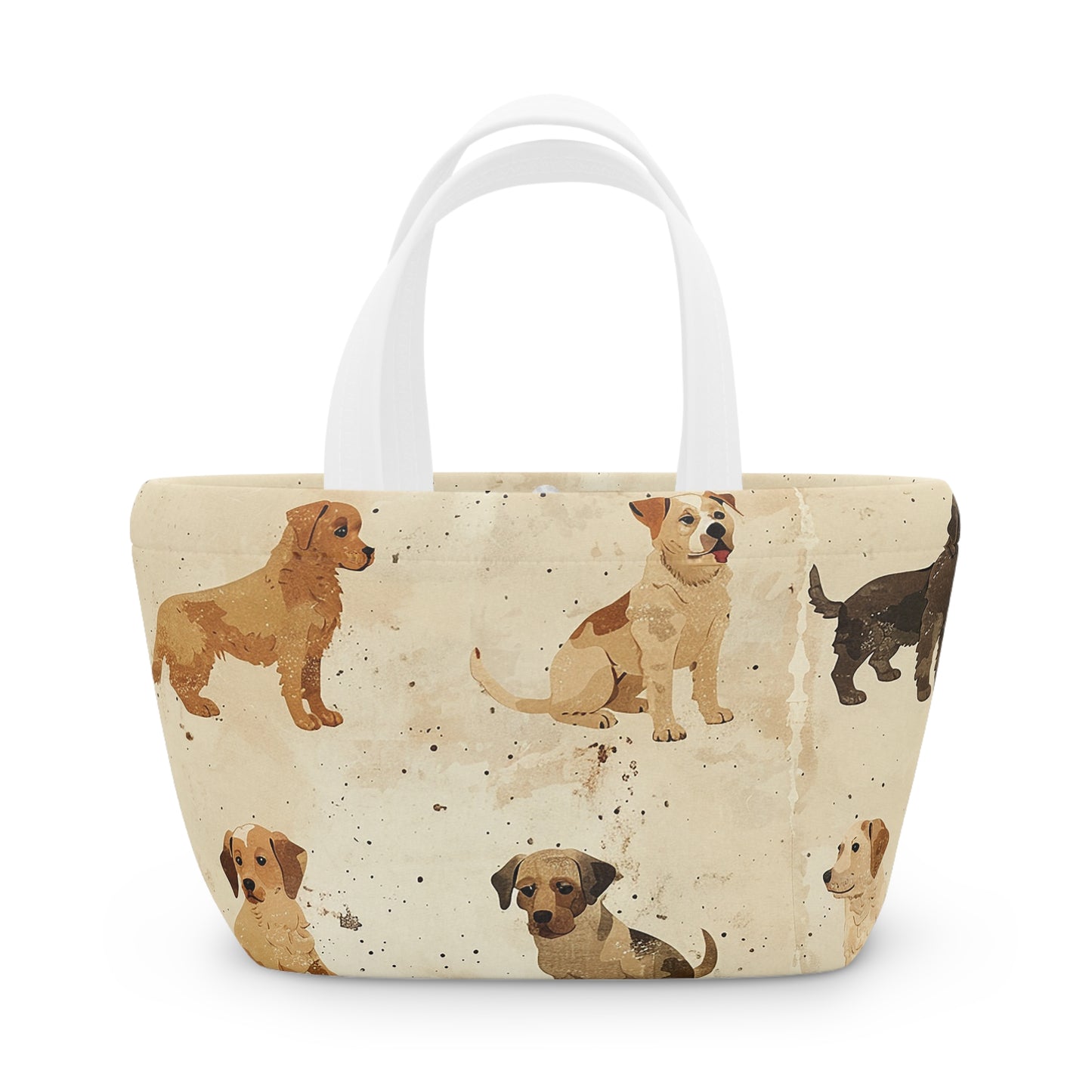 Standing And Squatting Dogs - Lunch Bag