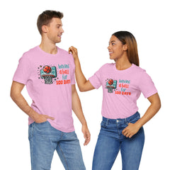 100 Days of School Having A Ball Unisex Tee