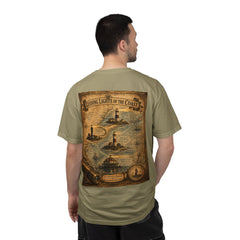Guiding Lights Of The Coast Lighthouse Series T-Shirt — 'Guiding Lights Of The Coast ' Scenic Tee