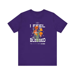 I Feel Blessed Tee - Positive Vibes Floral