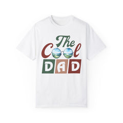 THE COOL DAD, sunglasses graphic, Comfort Colors 1717, unisex garment-dyed t-shirt, retro sunglasses tee, gift for him, Birthday gift tee, Vintage graphic tee, shiny shades Tee, Fathers Day Shirt