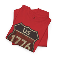 Vintage USA Pride Tee - 1776 Unisex Heavy Cotton Tee