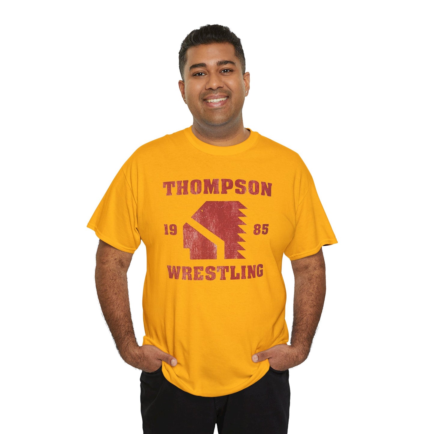 THOMPSON WRESTLING 1985, Unisex Heavy Cotton Tee