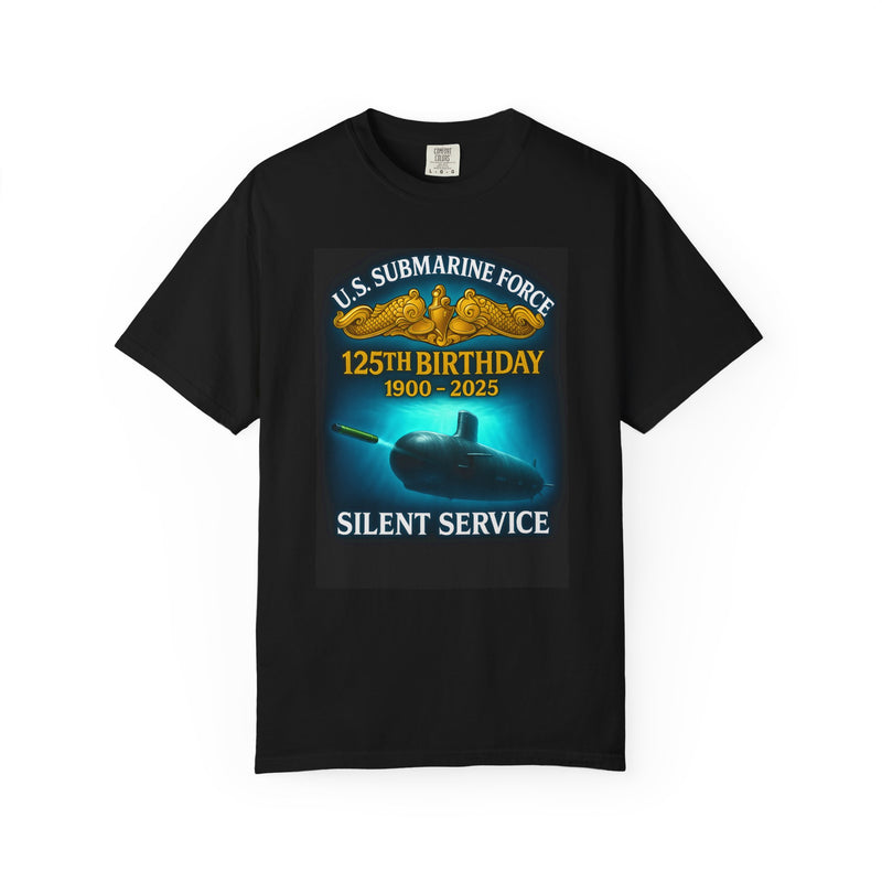 U.S. Submarine Force 125th Birthday Officer T-Shirt — 