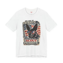 Personalized with your Dogs name and image - Patriotic Dog T-Shirt