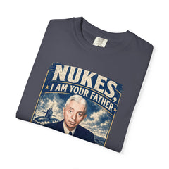 Nukes I Am Your Father Vintage United States Navy Nuclear Power Submarine Graphic T-Shirt