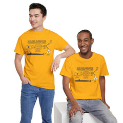 Nuclear Submarine Propulsion Explained Tee, Science Shirt, Geeky Gift, Educational Apparel, STEM Fashion, Nerdy T-Shirt