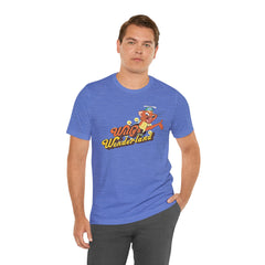 Willy's Wonderland Unisex Tee, Fun Graphic Tee, Casual Shirt, Gift for Fans, Summer Outfit, Movie Inspired Apparel