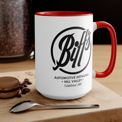 Biff's Automotive Detailing Mug,Back To The Future,Car detailing mug,BTTF Novelty Mug,car enthusiast gift,movie merchandise mug,Biff Tannen