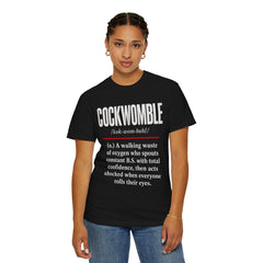 Cockwomble Definition  – Funny Sarcastic Dictionary Tee