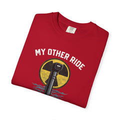 Submarine Periscope T-Shirt — "My Other Ride Had a Periscope & a Nuclear Reactor"