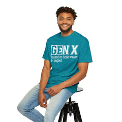 Raised on Hose Water and Neglect — Retro Graphic T-Shirt (Vintage Gift for Gen X)