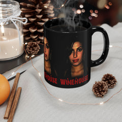 Black Mug - Gone Too Soon, Amy Winehouse, 3 Graphics (11oz, 15oz)