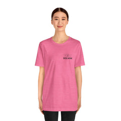 Dog Mom T-Shirt — Personalized Your Dog Image  Tee (Custom Name)