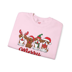 Merry Woofmas- Unisex Heavy Blend™ Crewneck Sweatshirt