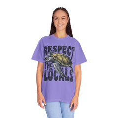 Respect the Locals T-Shirt — Sea Turtle Conservation Graphic Tee