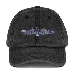 United States Navy Submariner Vintage Embroidered Cap - Retro Style Hat for Everyday Wear