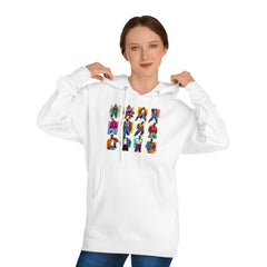 Paneled Hip Hop Clothing Styles that Defined the music and culture of the 1990s - Unisex Hooded Sweatshirt