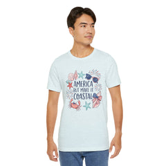 Coastal Fourth of July Tee – "America But Make It Coastal" Graphic T-Shirt