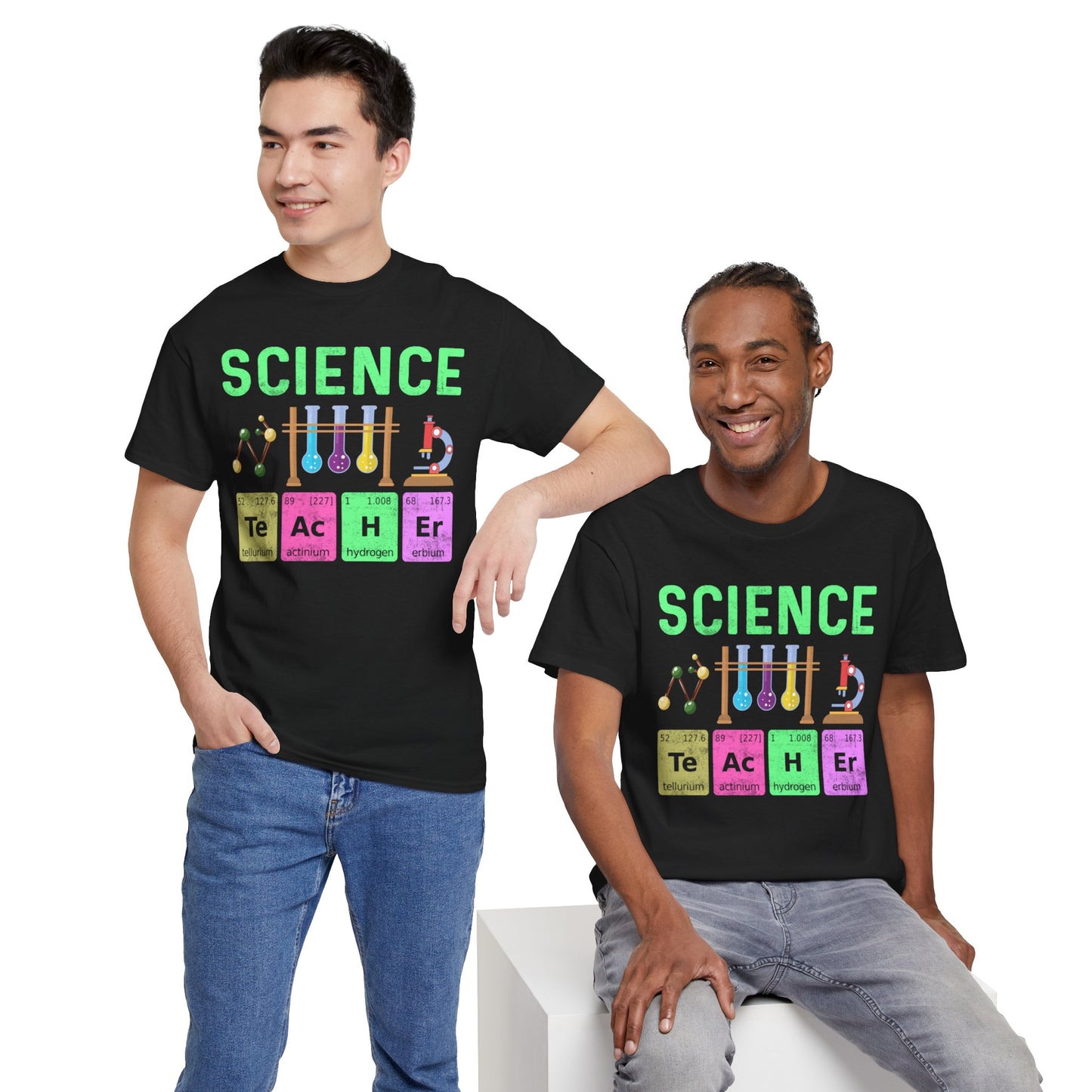 Science Teacher Funny Lab Graphic - Unisex Heavy Cotton Tee