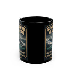 Submarine Veteran SSN Mug — "Qualified in Submarines, The Rest Is Surface Noise"