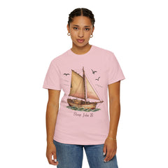 Sloop John B Sailboat T-Shirt — Vintage Nautical Tee
