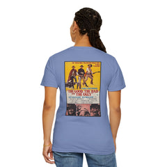 Vintage The Good The Bad And The Ugly Western Movie Front And Back Graphic T-Shirt