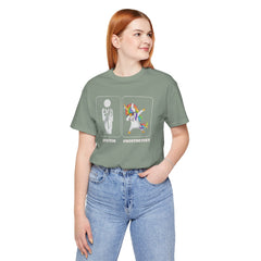 Funny Doctor vs  Prosthetist Unicorn - Graphic Unisex T Shirt