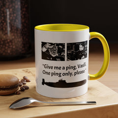 Mug - Hunt For Red October Fan Mug, Sean Connery Gift, Submarine Movie Fan Gift