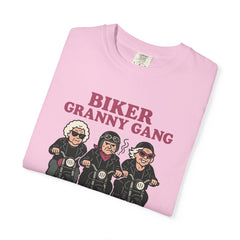 Biker Granny Gang T-shirt, Unisex Tee for Motorcycle Lovers, Fun Gift for Bikers, Unique Graphic Shirt, Perfect for Rides or Casual Wear