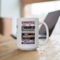 80s Movie Mug, Stop, Insert, Press Play